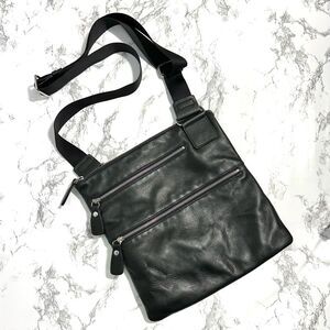 Leather Margot Moto Crossbody Bag Purse Messenger Genuine Leather